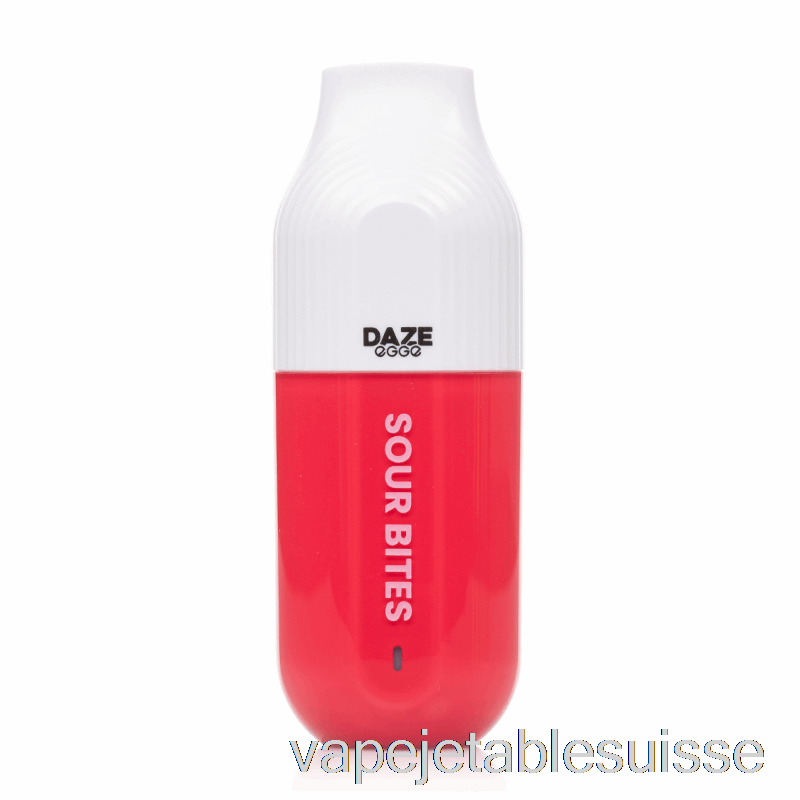 Vape Suisse 7 Daze Egge 3000 Bouchées Acidulées Jetables